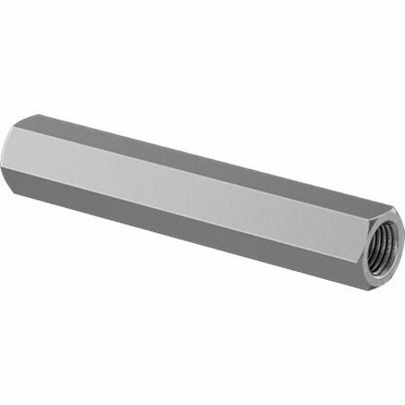 BSC PREFERRED Aluminum Turnbuckle-Style Connecting Rod 3 Overall Length 3/8-24 Internal Thread 8419K24